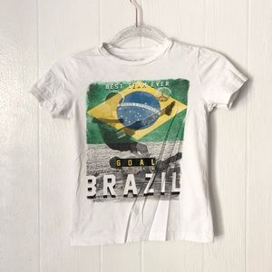 Zara Boys Brazil Graphic Tee
